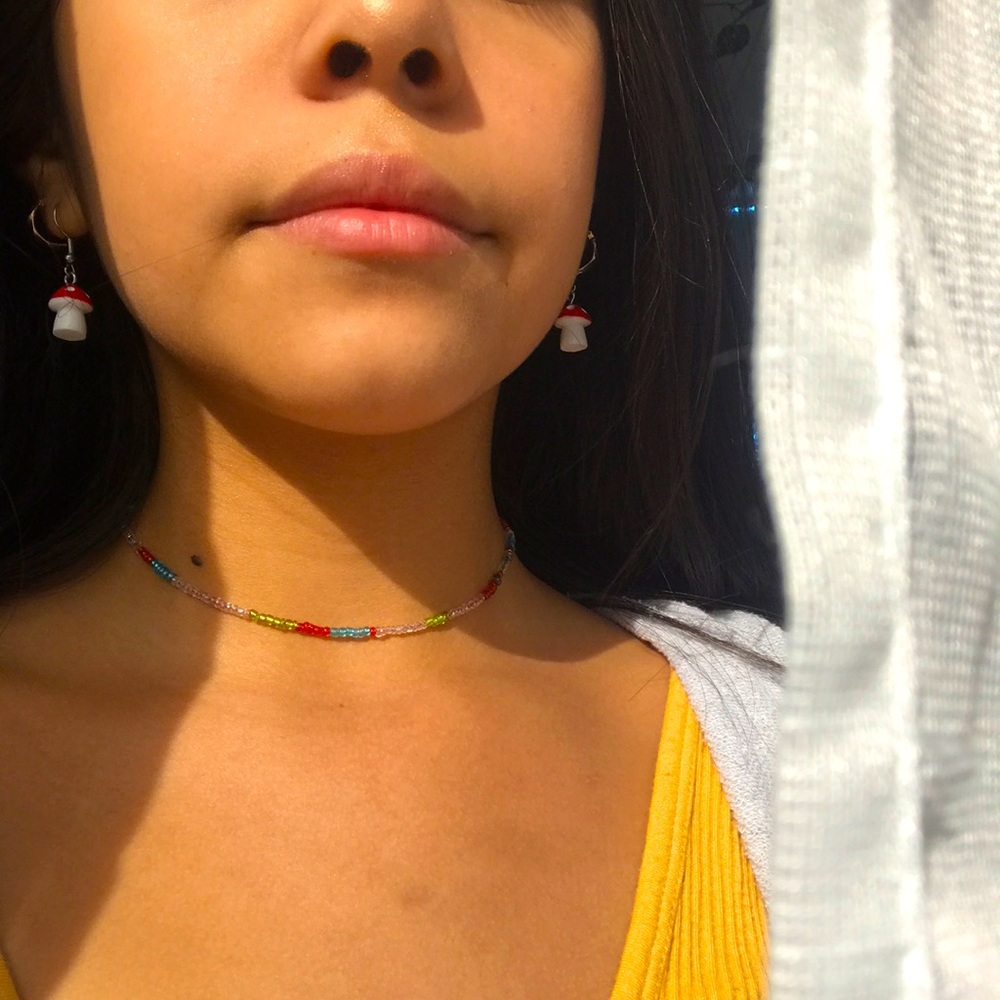 Home made cute necklaces and rings pack